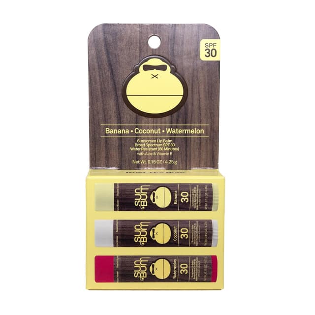 Imagen de Sun Bum SPF 30 Lip Balm 0.15 oz Trio en OfertitasTOP