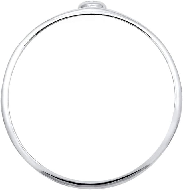 Detalle de Elli DIAMONDS Ring Geo mit Diamant 0,03 ct. đ