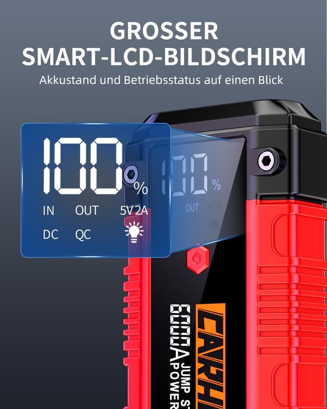 Detalle de CARHEV Starthilfe 6000A