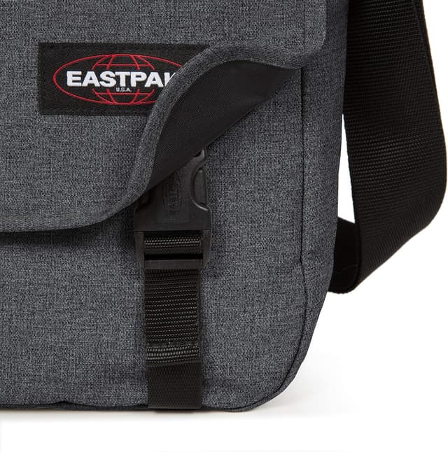 Detalle 1 de Eastpak Delegate + Bolso Bandolera 20L 👜 Gris Denim