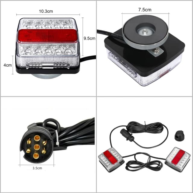 Thumbnail 4 de Uten Luci Posteriori per Rimorchio 12V