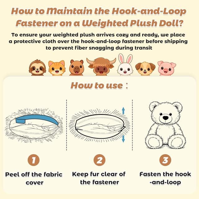 Thumbnail 6 de Highland Cow 22" Weighted Stuffed Animal 4.5 lb 🐻