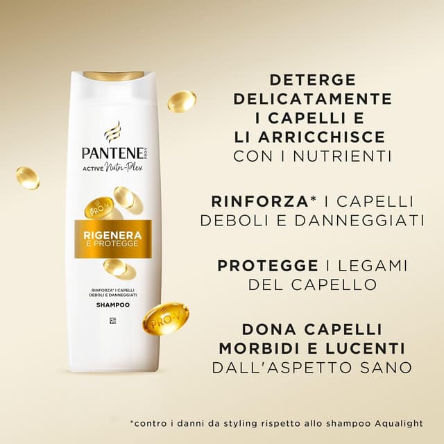 Detalle de Pantene Pro‑V Active Nutri‑Plex 300ml