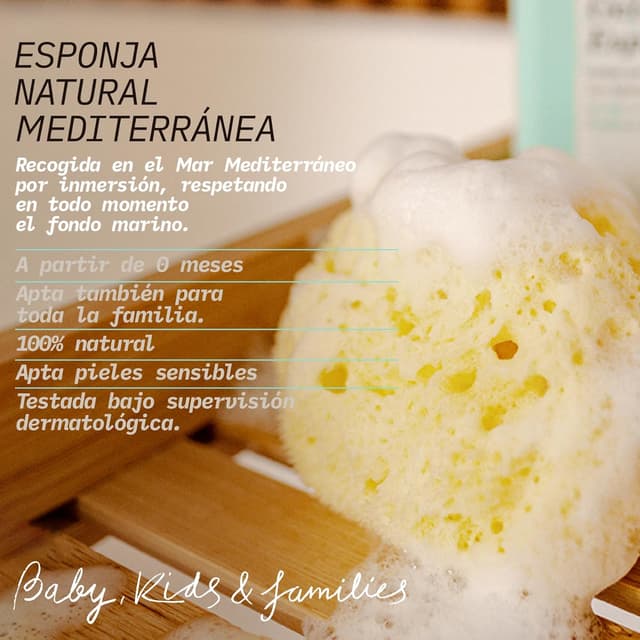 Detalle de SUAVINEX Esponja bebé natural 1 unidad