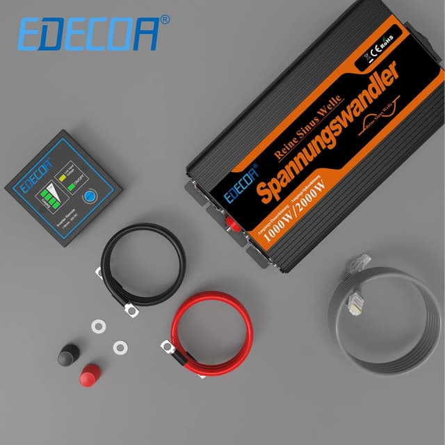 Thumbnail 6 de EDECOA Inversor 12V a 220V 1000W