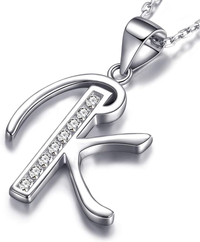 Thumbnail 1 de MASADA Collana Lettera Argento 925 46 cm