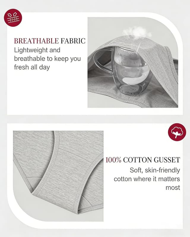 Detalle 2 de Cholewy 6-pack cotton stretch knickers