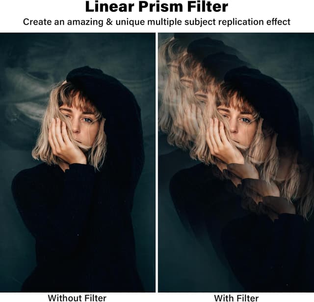 Detalle de Walking Way Linearer Prismenfilter 77 mm