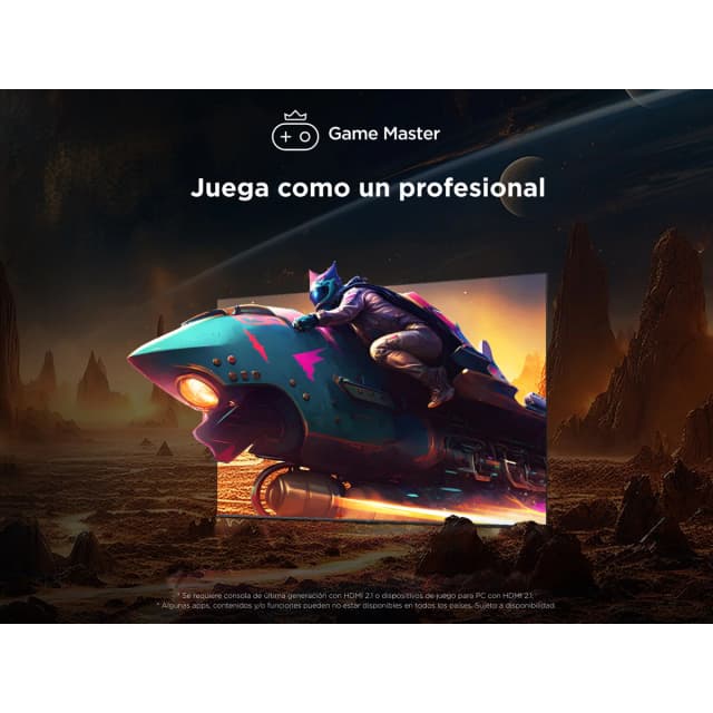 Detalle 2 de TCL 65P8K QLED 4K con Google TV (65") reacondicionado Grado A