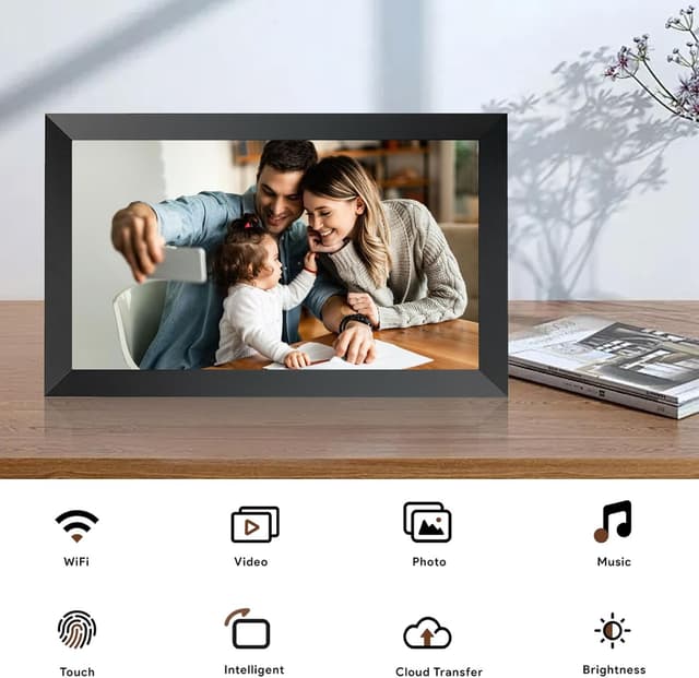 Thumbnail 3 de Frameo 15,6 Zoll Digitaler Bilderrahmen 32GB
