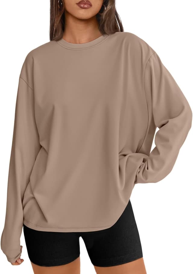 Imagen de Trendy Queen Oversized Long Sleeve Tee 2025 en OfertitasTOP