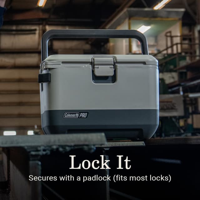 Detalle de Coleman Pro Heavy-Duty 17qt Ultra-Light Premium Hard Cooler Lunchbox (TempLock FX)