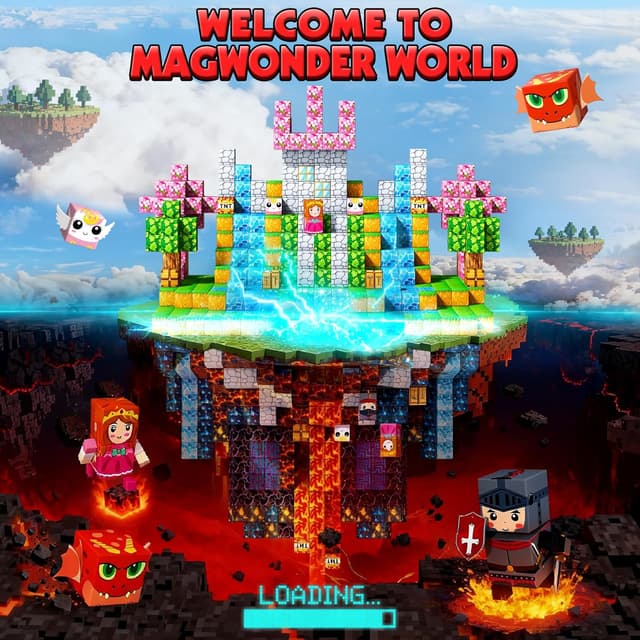 Detalle 2 de COOLJOYA Magnetische Bausteine 300 Teile