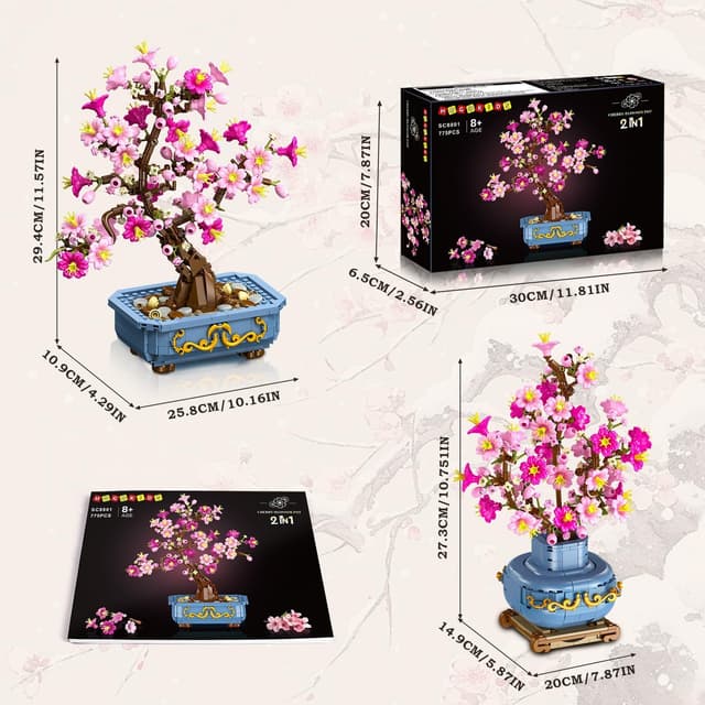 Thumbnail 6 de HOGOKIDS Flowers Cherry-Blossom Bonsai 775PCS