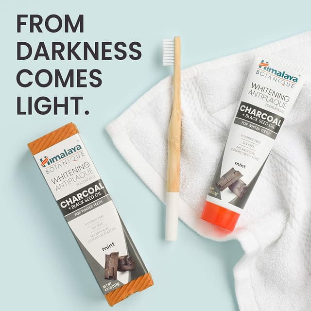 Thumbnail 2 de Himalaya Pasta Dental Blanqueadora con Carbón y Menta 🦷