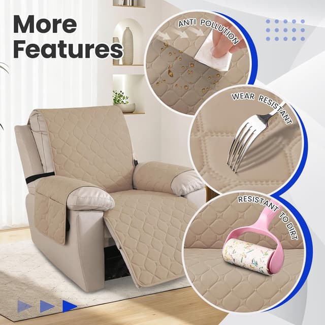 Detalle de Ystyle Copripoltrona relax 1 posto kaki