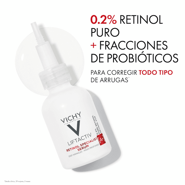 Detalle 2 de Vichy Liftactiv Sérum Retinol Arrugas Profundas 30 ml