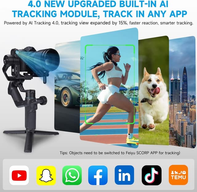 Thumbnail 2 de Feiyutech SCORP Mini 3 Pro gimbal stabiliser