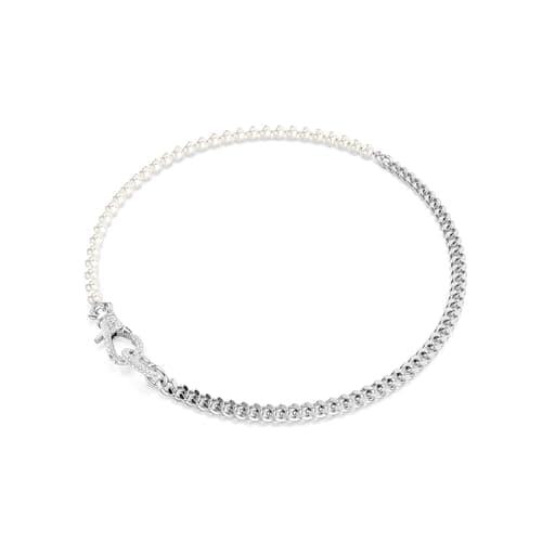 Detalle 2 de Swarovski Dextera Collar pavé con perla blanca 💍