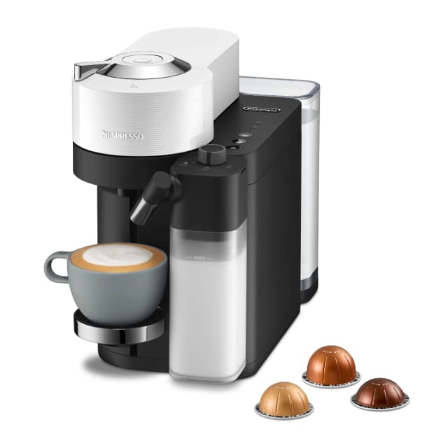 Detalle de De'Longhi Lattissima ENV300.W cafetera Nespresso 6 tamaños