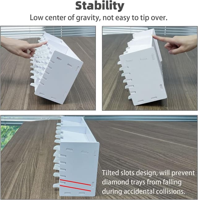 Thumbnail 2 de Plateau Sanfurney peinture diamant 36 emplacements ⚙