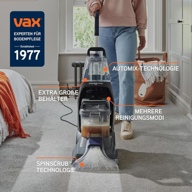 Thumbnail 1 de Vax SpinScrub Power Plus Polsterreiniger