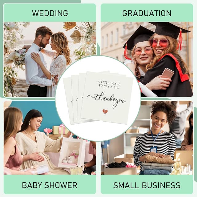 Thumbnail 5 de Thank You Cards Multipack 350GSM with Envelopes