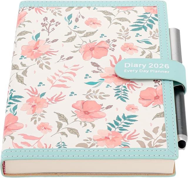 Detalle de Agenda 2026 A5 con penna