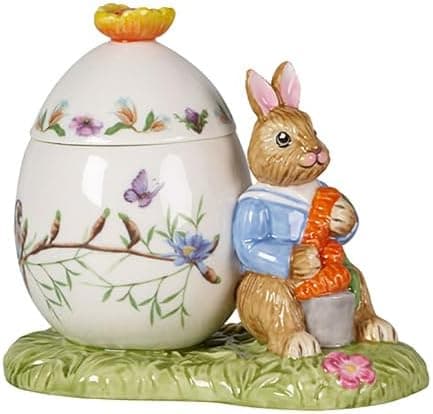 Detalle de Villeroy & Boch Bunny Tales Max : petite boîte décorative en porcelaine dure pour friandises de Pâques