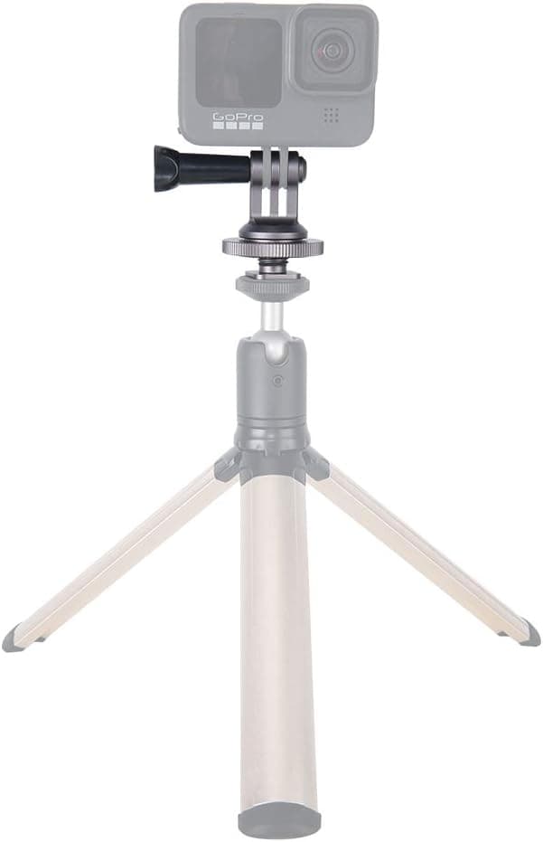 Detalle 2 de NICEYRIG tripod mount adapter (1/4 thread & cold shoe) for action cameras