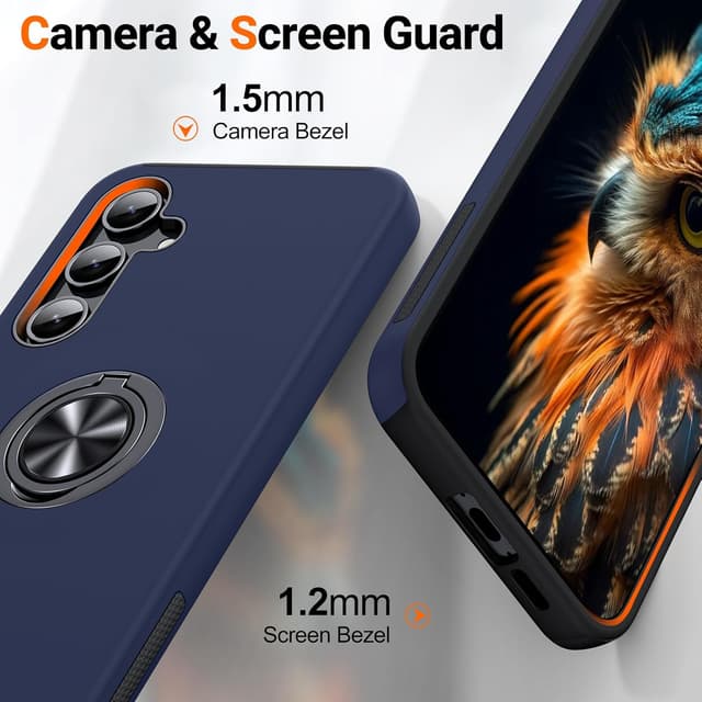 Detalle de AOUIA A55 5G case with 10ft drop protection