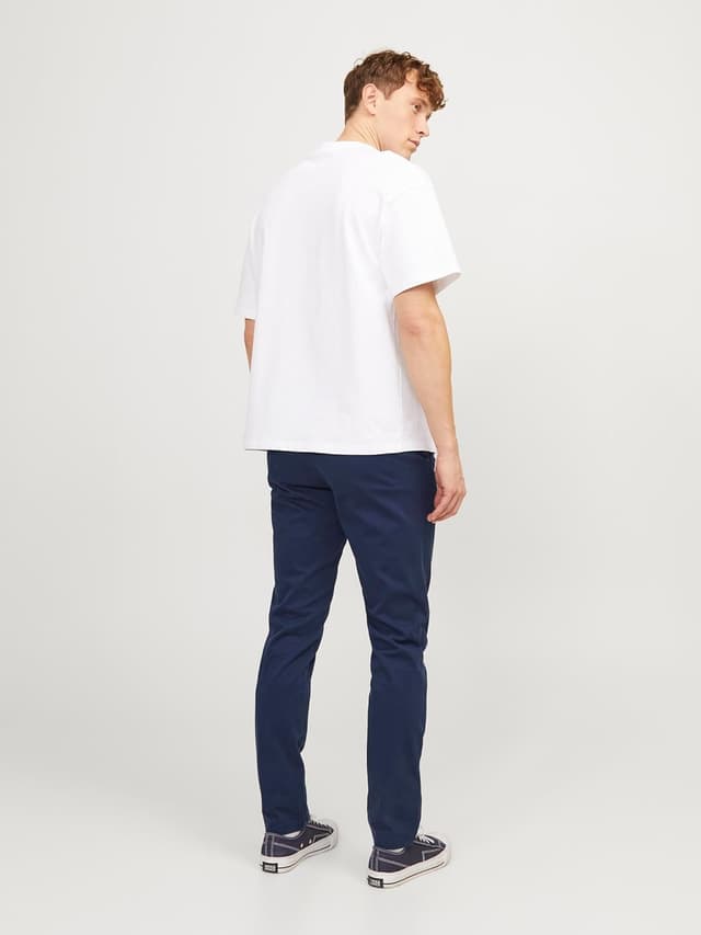 Detalle de JACK & JONES Short chino regular fit en coton (78%)