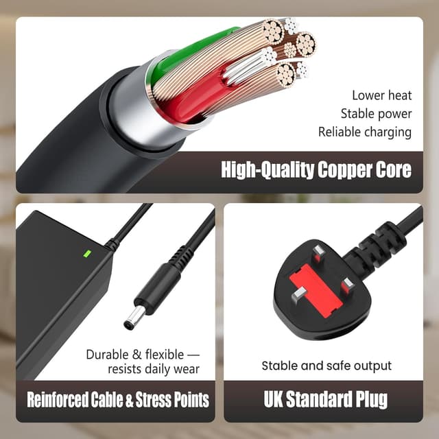 Thumbnail 5 de Dell HA65NS5-00 65W Laptop Charger for Inspiron & Latitude