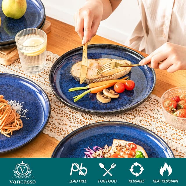 Detalle de vancasso STARRY Teller Set 6 Personen 26 cm