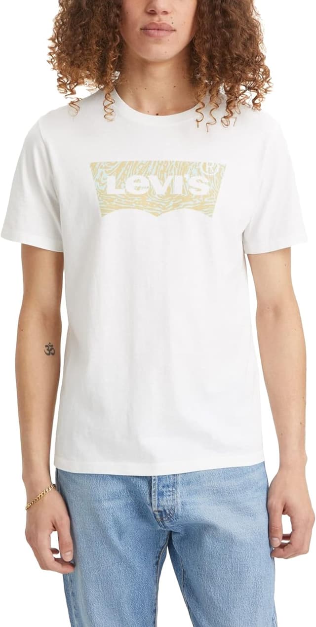 Thumbnail 1 de Levi's Camiseta Gráfica Cuello Redondo, Gris, M