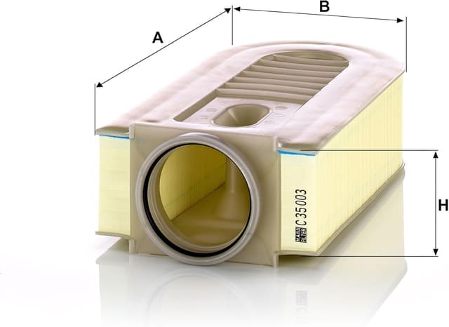 Thumbnail 2 de MANN-FILTER C 35 003 Luftfilter 350 mm