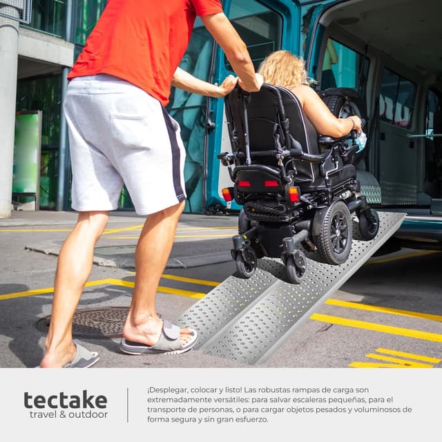 Thumbnail 5 de tectake Rampas para Coches 160 cm