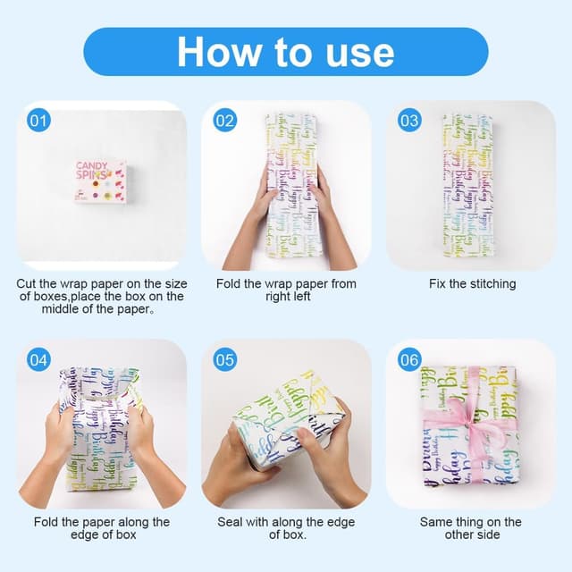 Thumbnail 5 de OFFCUP Papel de regalo para niños 50 x 70 cm