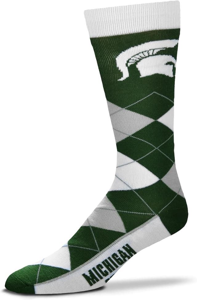 Detalle de For Bare Feet Tampa Bay Buccaneers Argyle Crew Socks (1 Pair)