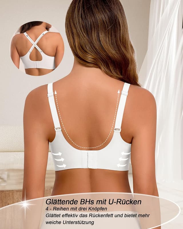 Detalle 2 de HORISUN Ohne Bügel Bralette V-Ausschnitt