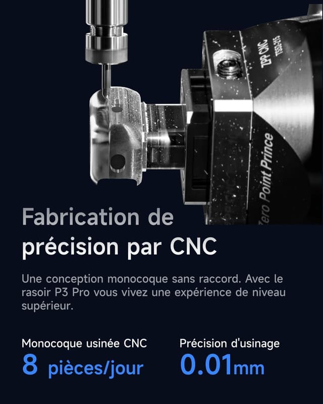 Detalle 1 de Laifen P3 Pro rasoir électrique 12000 CPM