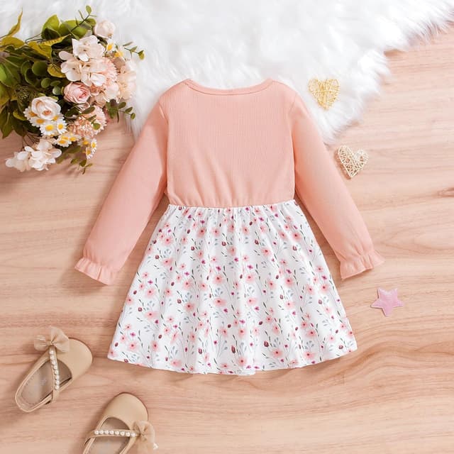 Thumbnail 2 de HPSOM Toddler Dress Set floral ruffles