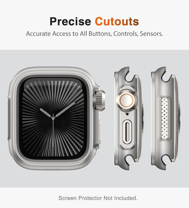 Detalle 1 de Apple Watch Series 10 46mm case in silver