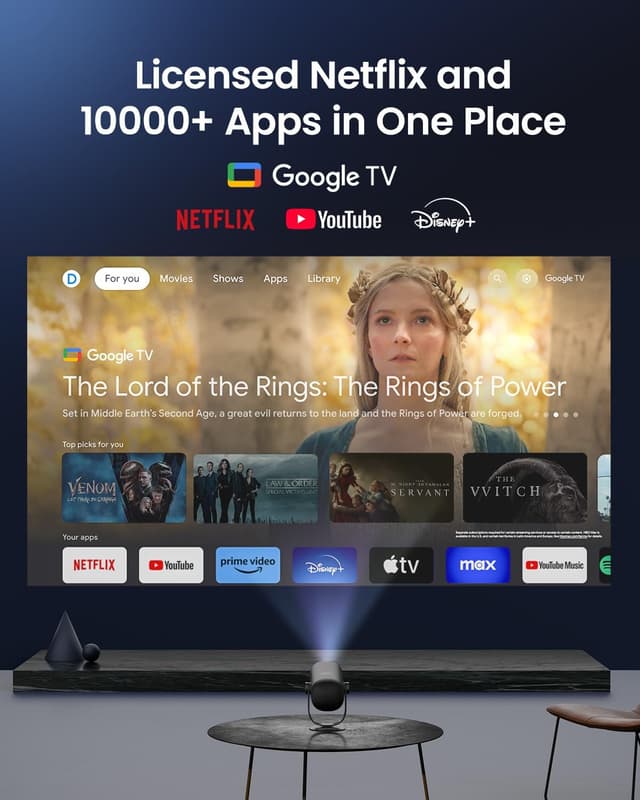 Detalle de Dangbei Freedo portable projector 1080p