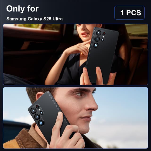 Detalle de WSKEN S25 Ultra camera lens protector