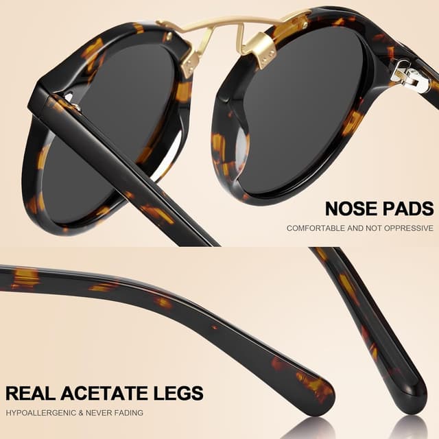 Thumbnail 5 de Carfia Round Polarized Sunglasses CA5395