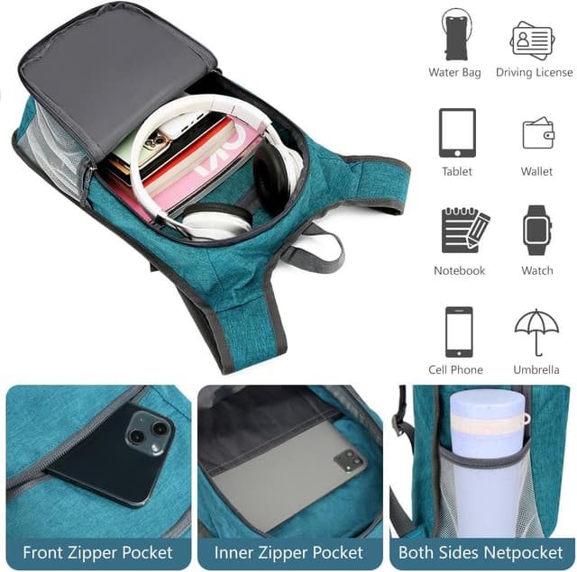 Detalle de flintronic Foldable Backpack 16L