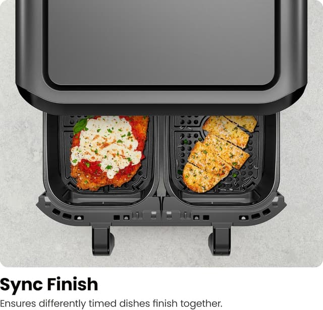 Thumbnail 2 de CHEFMAN 5.6L Dual Air Fryer Oven