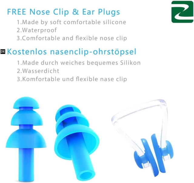 Thumbnail 5 de ZABERT K1 Kids Swimming Goggles 3–12