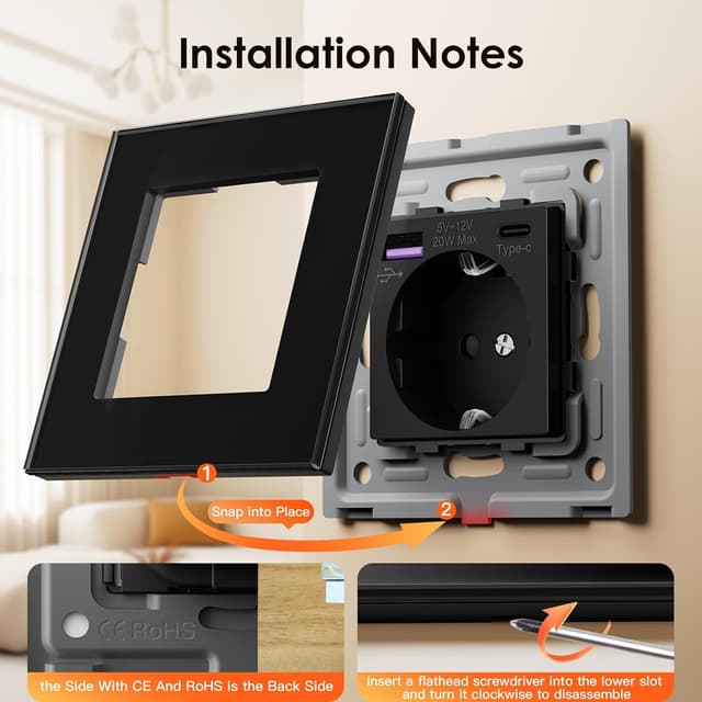 Thumbnail 6 de BSEED Enchufe de Pared USB C 20W